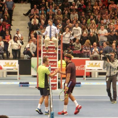 Foto: Tennisschule Wien goes Erste Bank Open in der Wiener Stadthalle